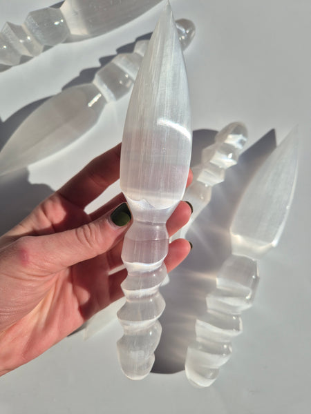 Selenite Daggers