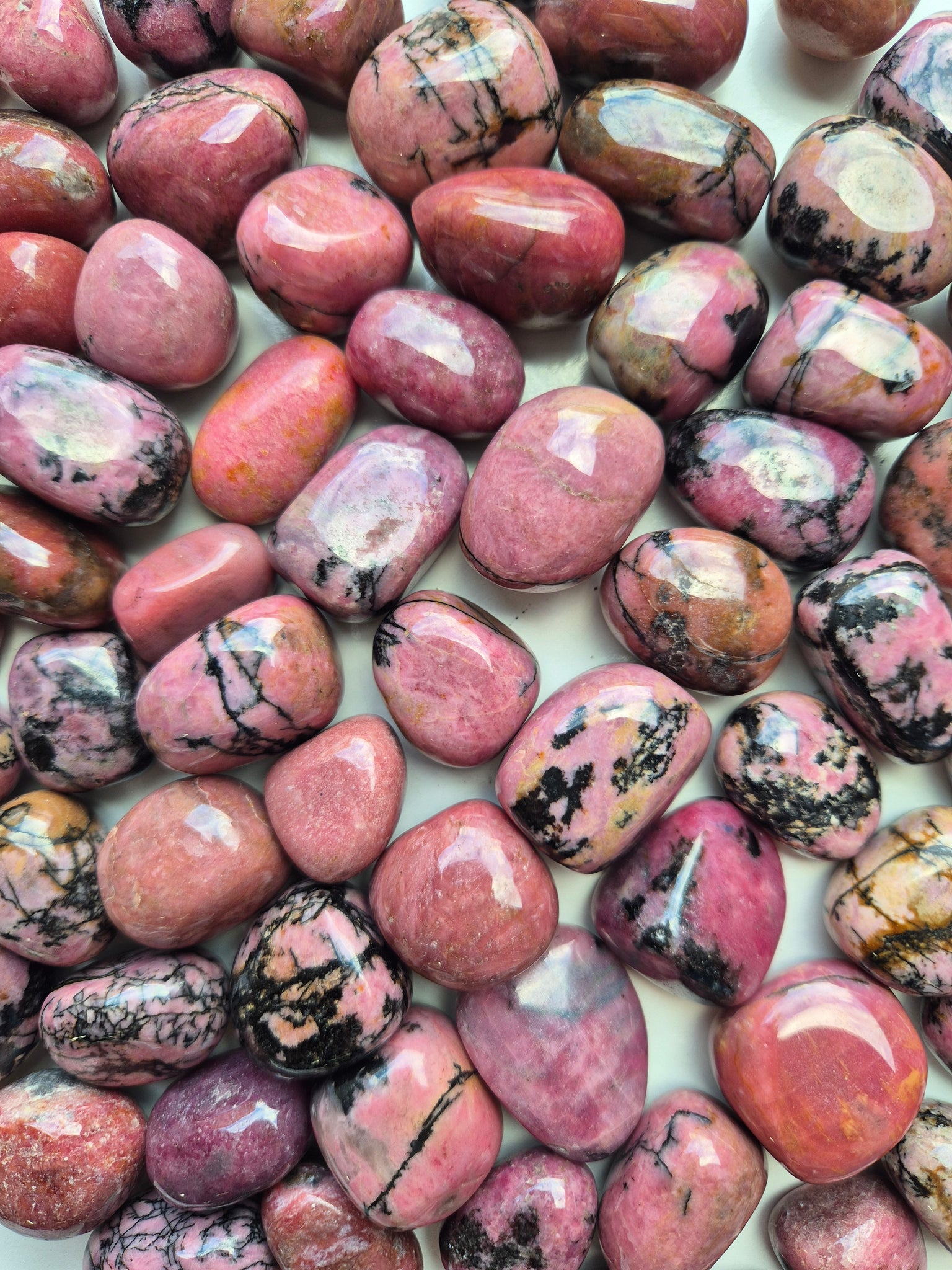 Rhodonite Tumbled Stones