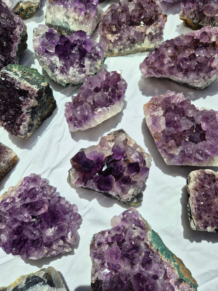 Large Amethyst Clusters (Brazil)