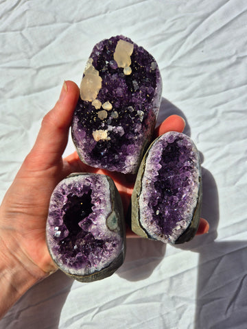 Amethyst Geode Basecuts