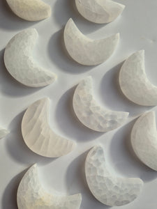 Selenite Moons Sml