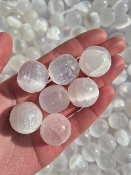 Selenite Mini Balls