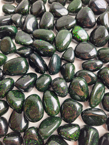 Goldstone Green (Man Made) Tumbled Stones