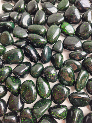 Goldstone Green (Man Made) Tumbled Stones