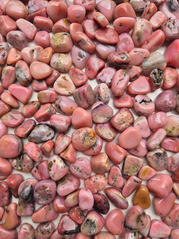 Opal Andean Pink Tumbled Stones