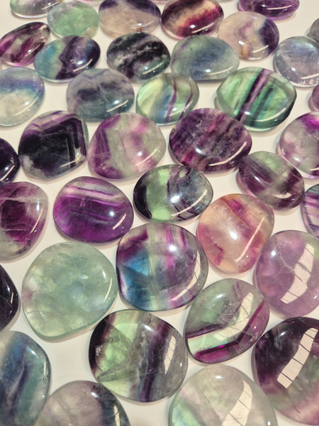 Rainbow Fluorite Flatstones