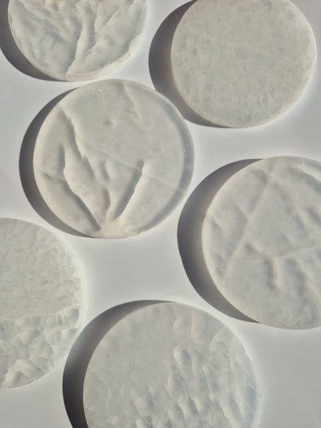 Selenite Discs 15cm