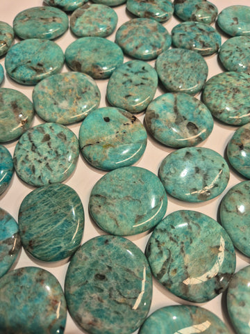 Smoky Amazonite Flatstones