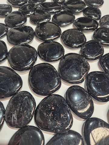 Black Tourmaline Flatstones