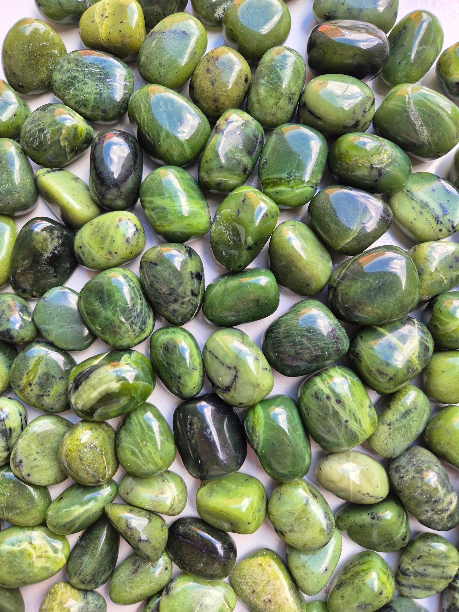 Jade Canadian Tumbled Stones