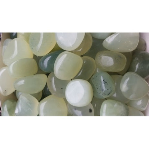 New Jade Tumbled Stones