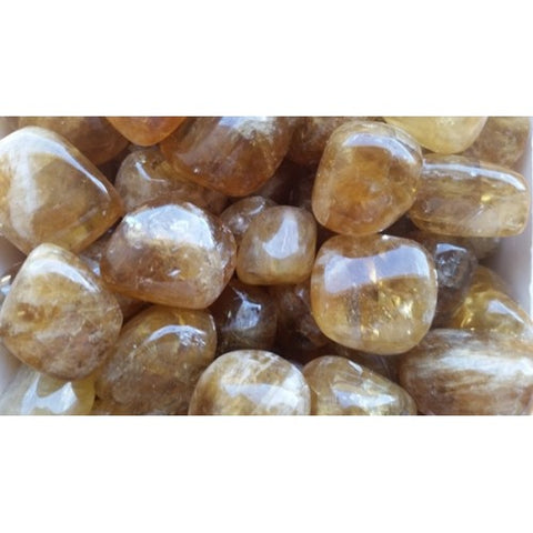 Honey Calcite Tumble Stones