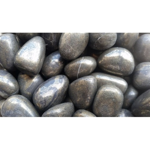 Pyrite & Magnetite (Healers Gold) Tumbled Stones 1KG