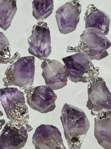 Amethyst Point Pendants