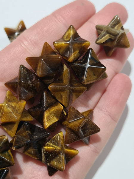 Tiger Eye Merkabahs