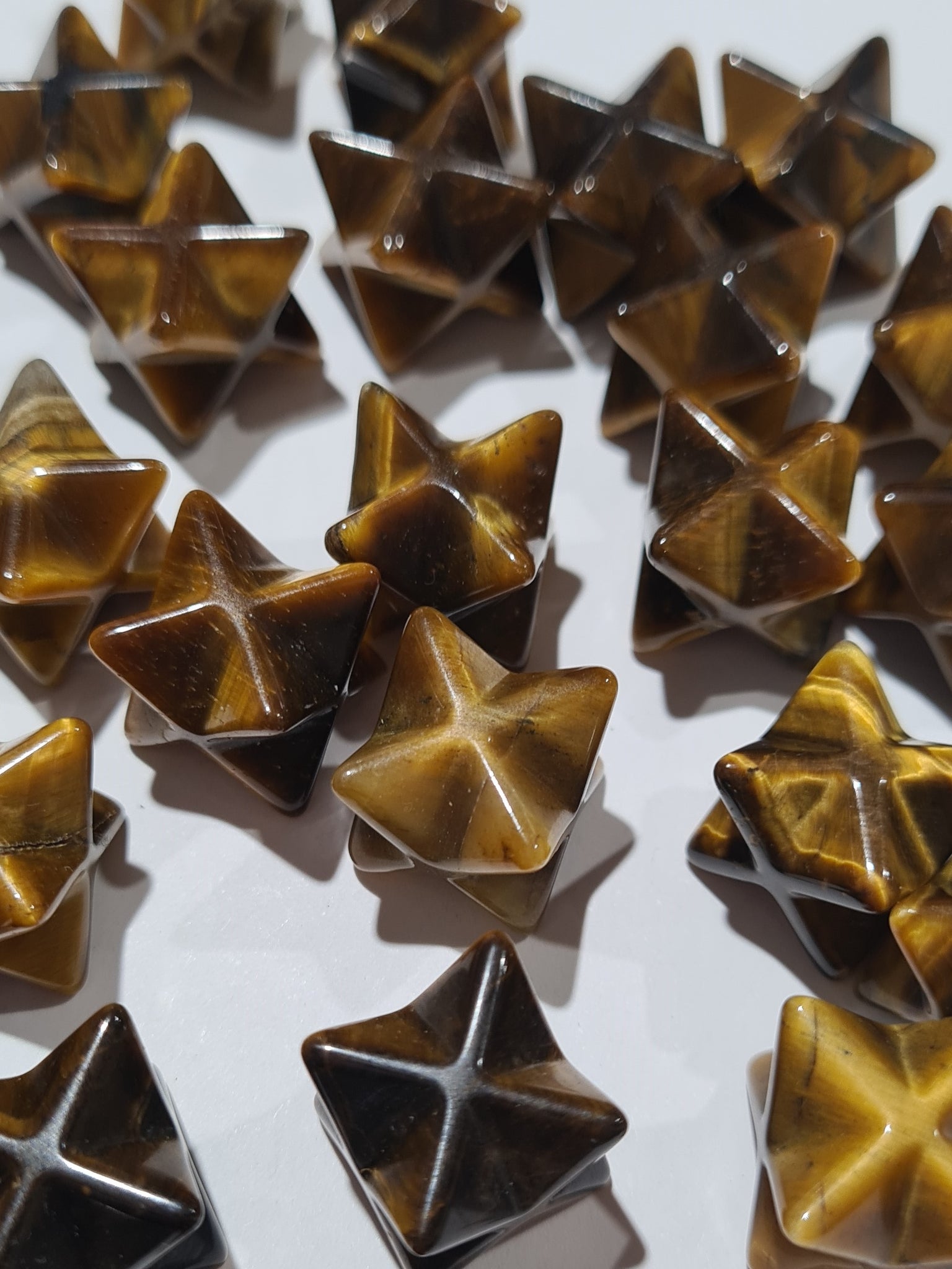 Tiger Eye Merkabahs