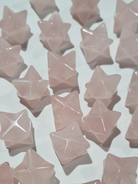Rose Quartz Merkabahs
