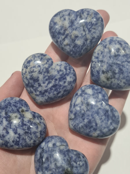 Sodalite Hearts