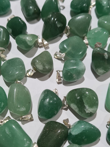 Aventurine Tumble Stoned Pendants