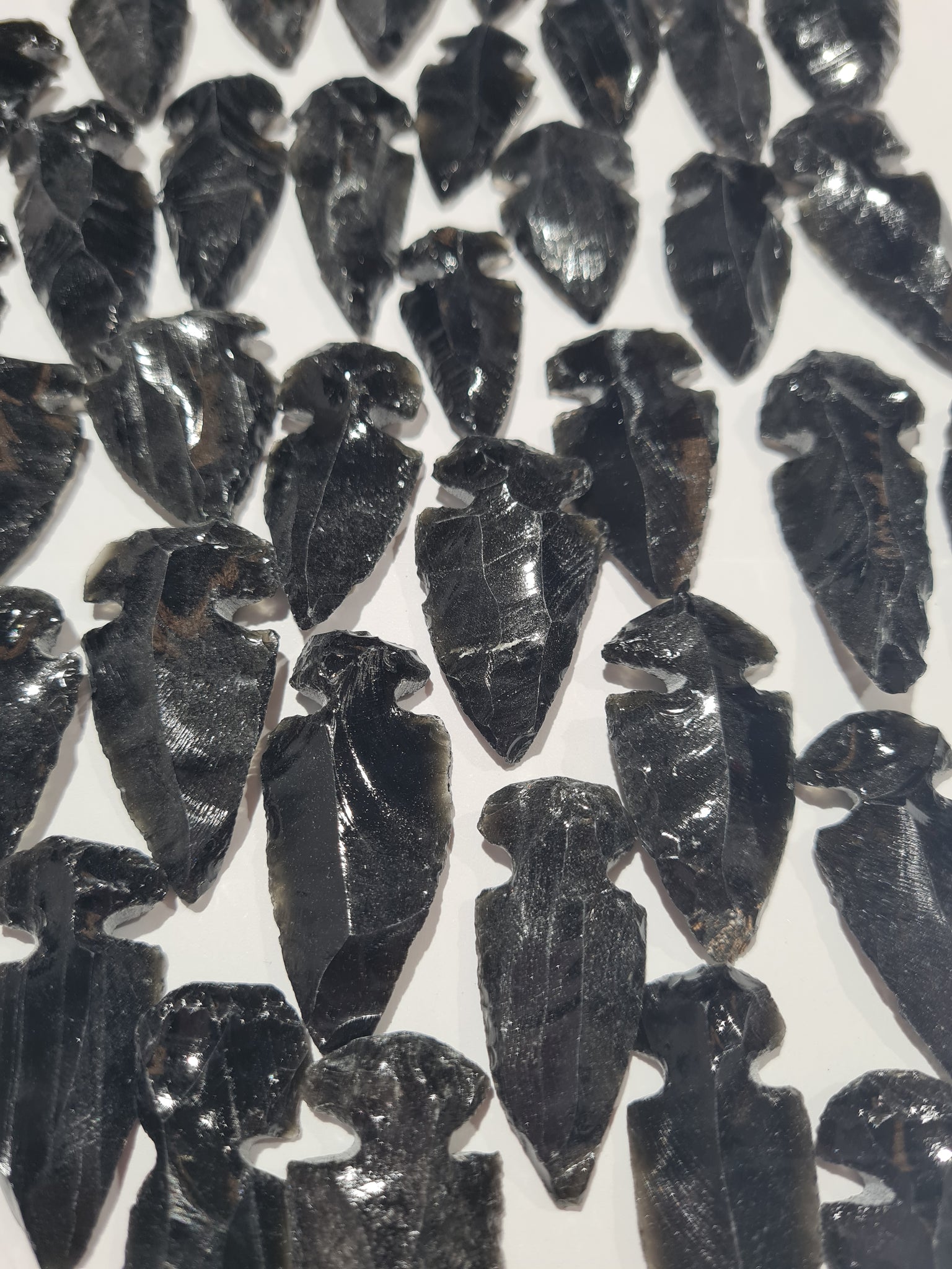 Obsidian Arrowheads