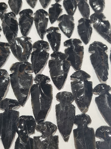 Obsidian Arrowheads
