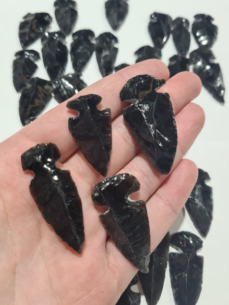 Obsidian Arrowheads