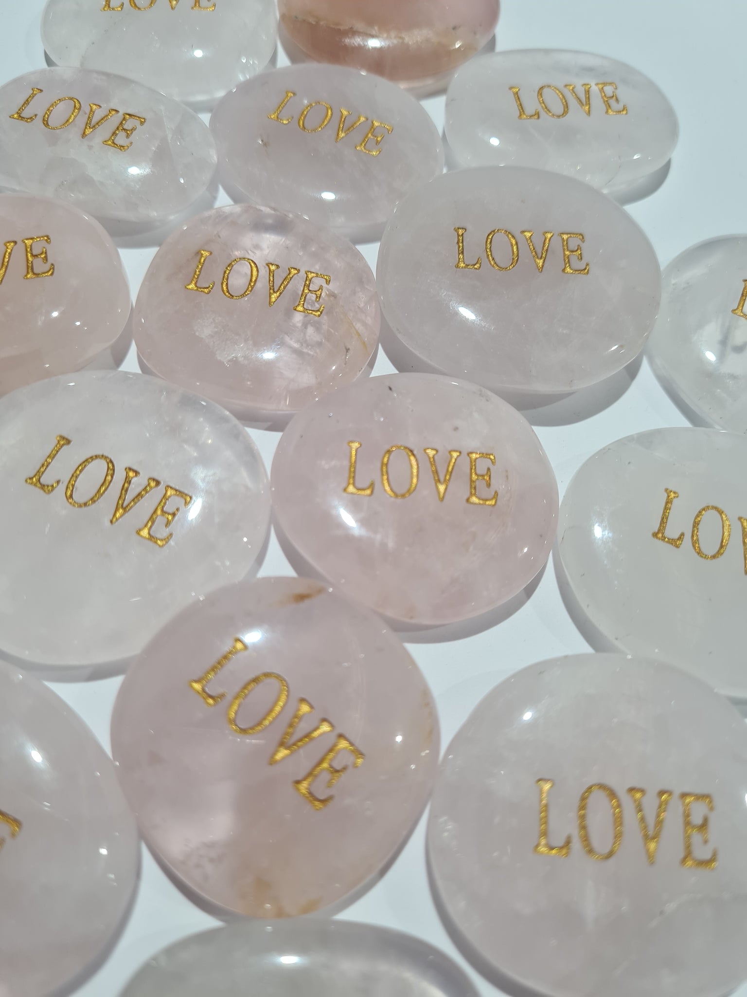 Love Rose Quartz Wordstone