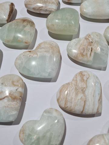 Caribbean Calcite Hearts