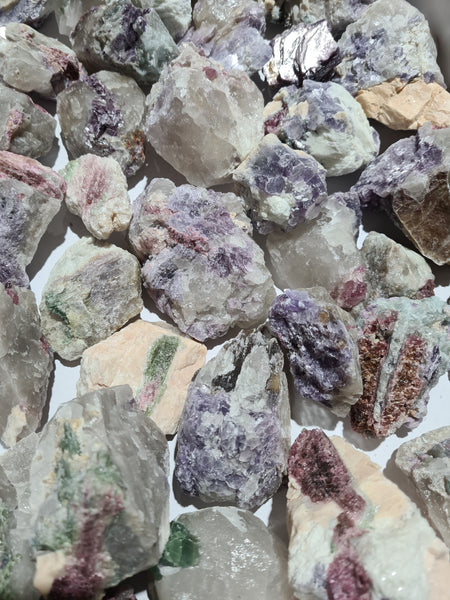 Rough Mixed Tourmaline