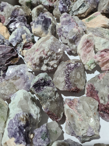 Rough Mixed Tourmaline
