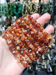 Carnelian Chip Bracelets