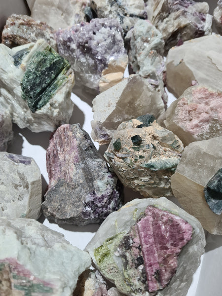 Rough Mixed Tourmaline