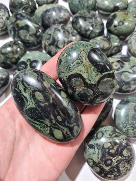Kambaba Jasper Palm Stones