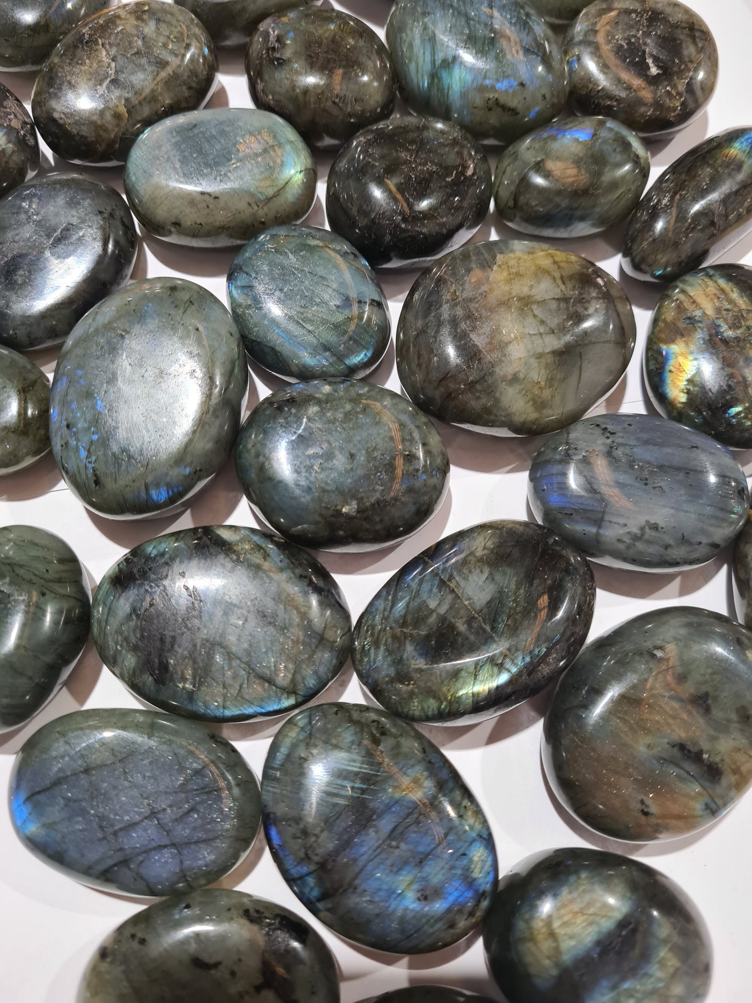 Labradorite Palm Stones