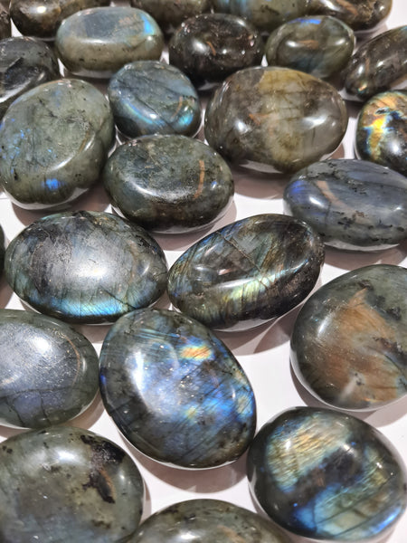 Labradorite Palm Stones