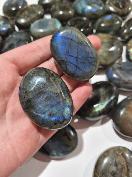 Labradorite Palm Stones