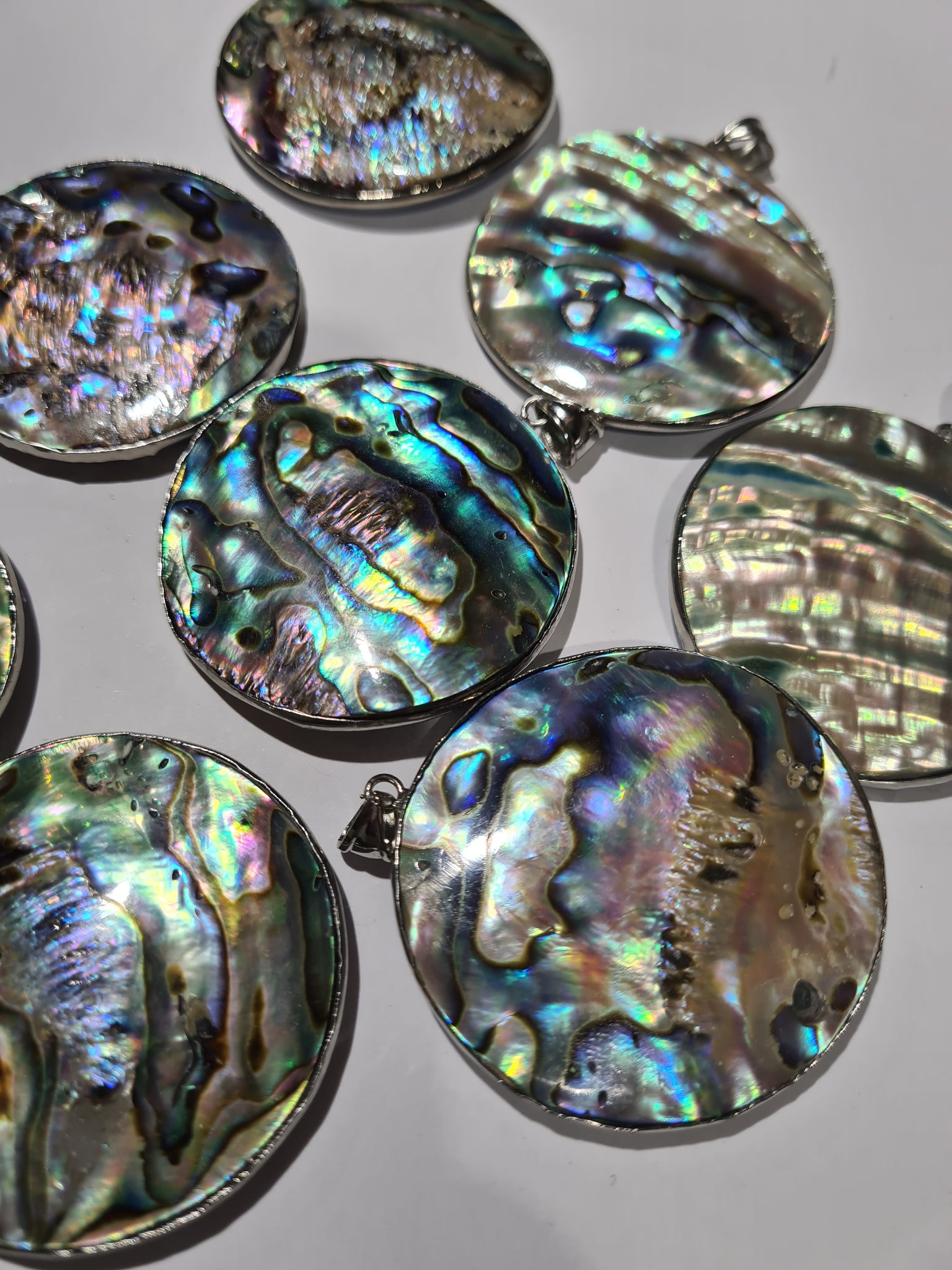 Paua Shell Pendants