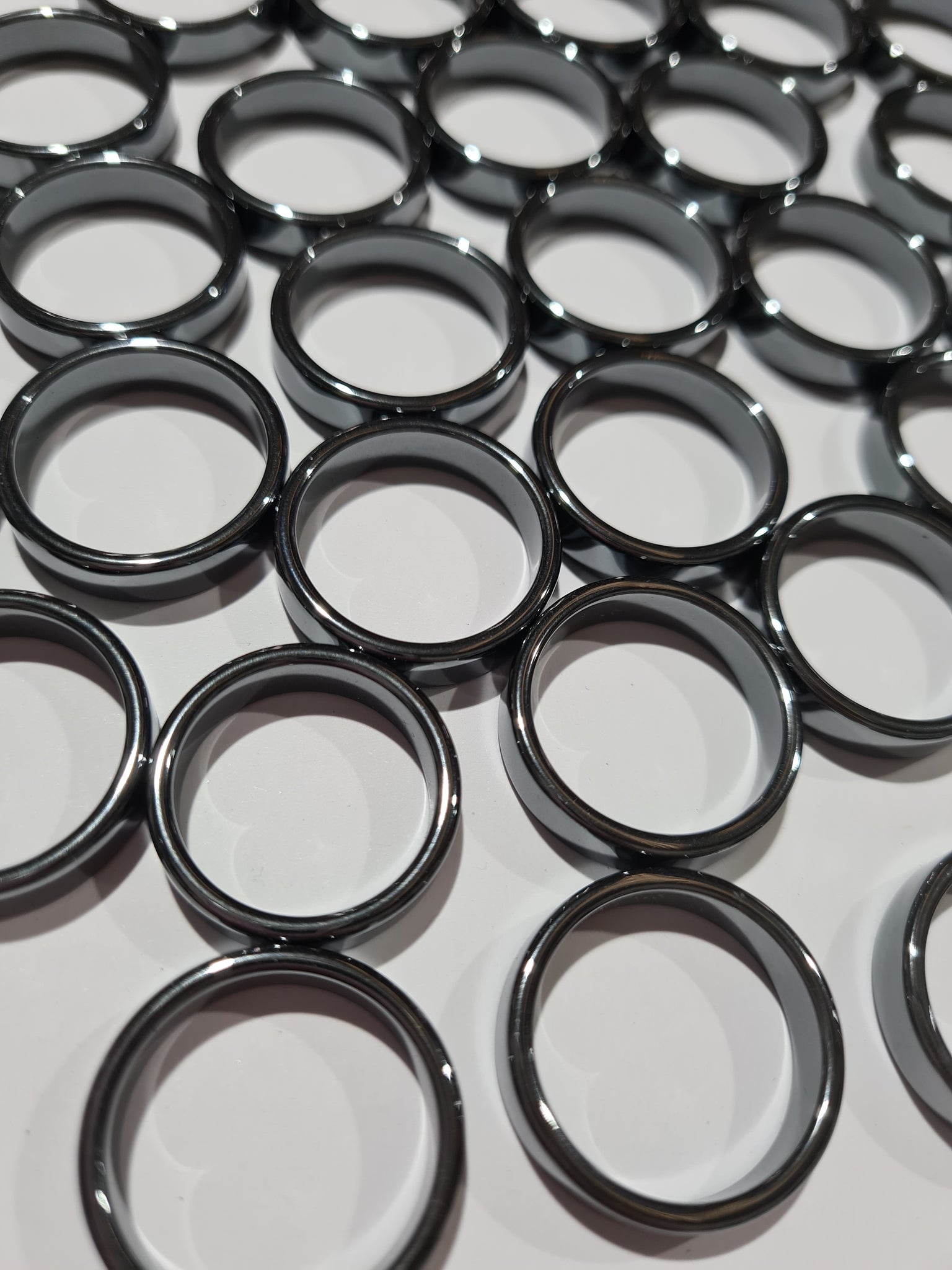 Hematite Rings