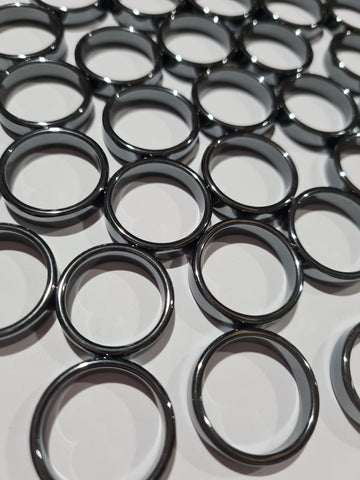 Hematite Rings