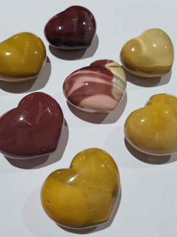 Mookaite Hearts
