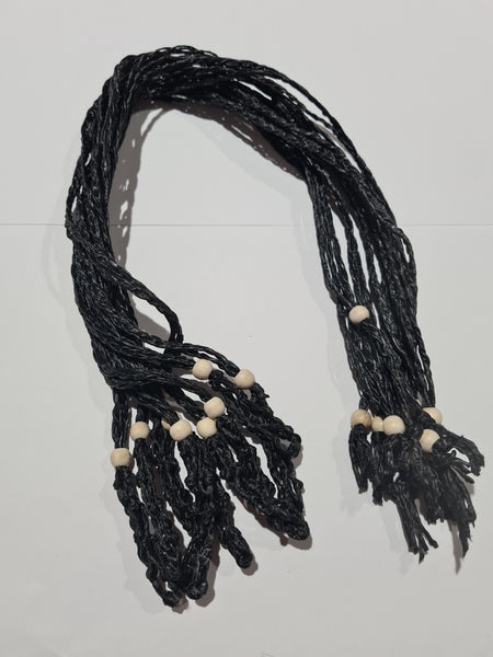 Waxed Cotton Cord Macrame Necklaces