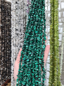 Malachite Chip Necklace