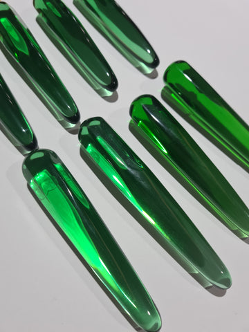 Green Obsidian (Man Made) Wands