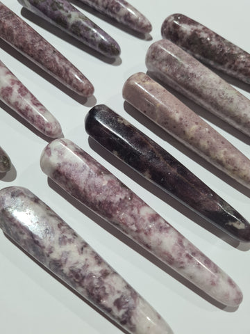 Lepidolite Wands