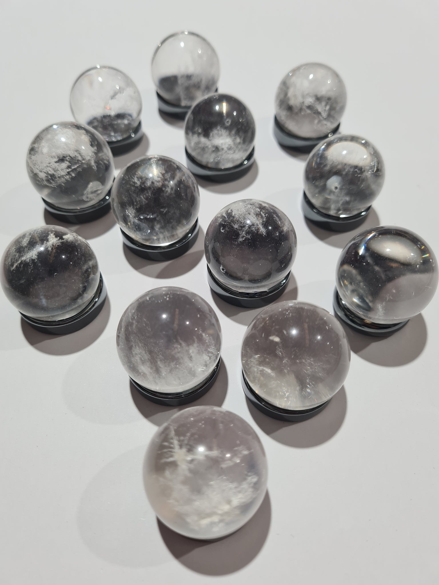 Clear Quartz Spheres