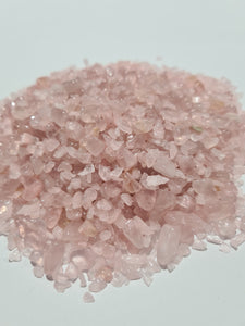 Rose Quartz Chips