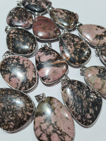 Rhodonite Pendants