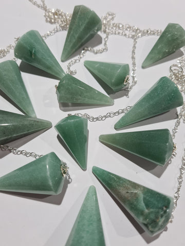 Aventurine Pendulums