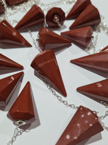Red Jasper Pendulums
