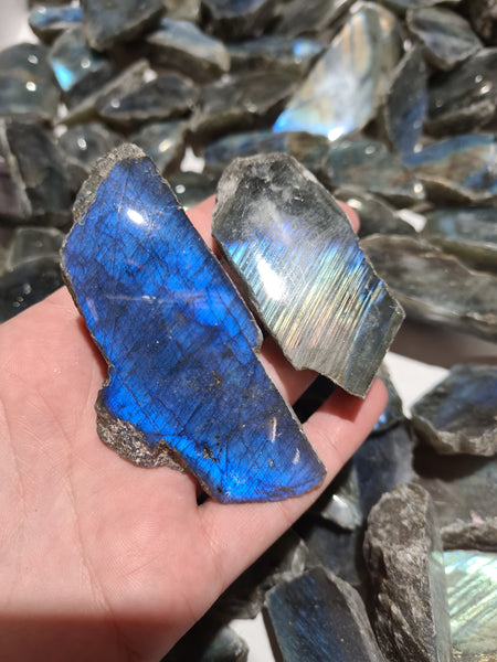 Labradorite Half Polished Slabs